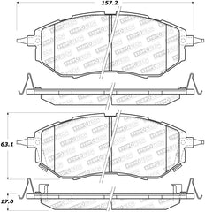 StopTech Street Brake Pads