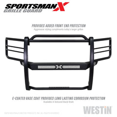 Westin 15-20 Ford F150 Sportsman X Grille Guard - Textured Black