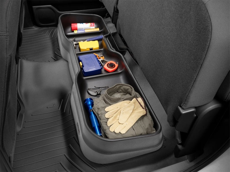 WeatherTech 2019+ Chevy Silverado 1500 Crew Cab / GMC Sierra Crew Cab Underseat Storage System