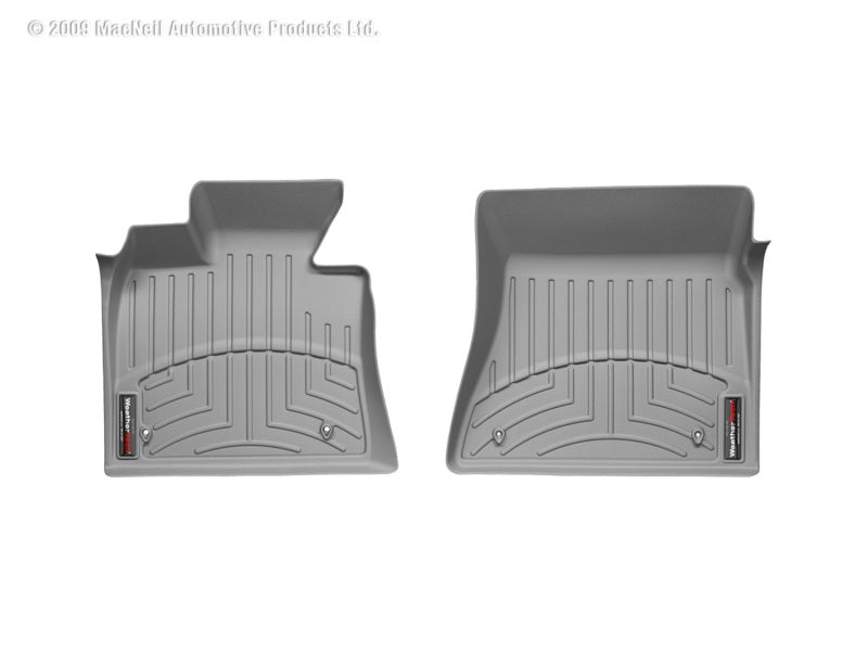 WeatherTech 12-13 Chevrolet Corvette Front FloorLiner - Grey