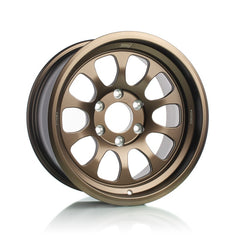 Titan 7 T-AK1 17x8.5 6x139.7 -8 Offset / 106.3 CB Techna Bronze Wheel (Dropship ONLY)