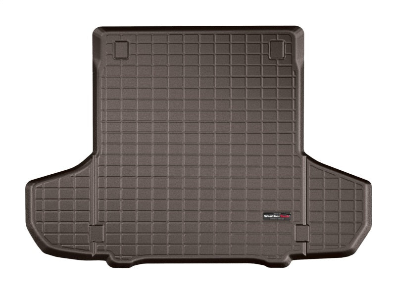 WeatherTech 2017+ Porsche Panamera Cargo Liner - Cocoa (Designated Trim Required for Cargo Nets)