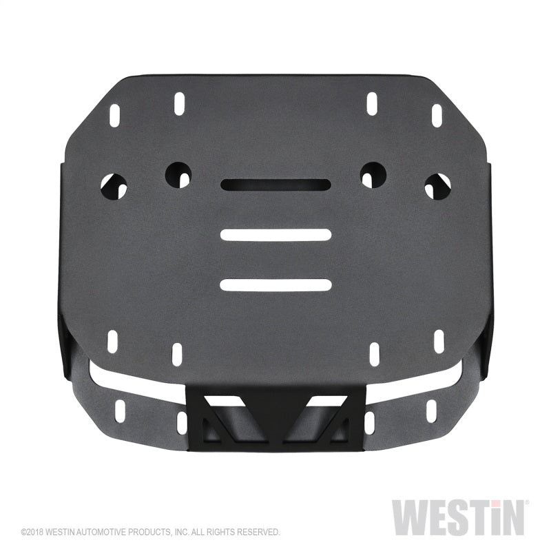 Westin 18-19 Jeep Wrangler JL WJ2 Spare Tire Relocator - Textured Black