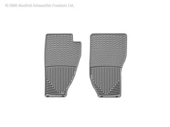 WeatherTech 84-96 Jeep Cherokee (2 door) Front Rubber Mats - Grey