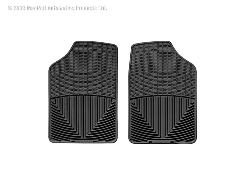 WeatherTech 94 Lincoln Town Car Front Rubber Mats - Black