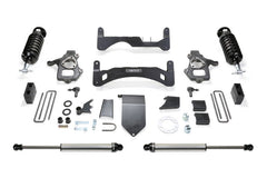 Fabtech 14-18 GM C/K1500 P/U w/oE Alm Or Stmp Stl UCA 6in Perf Sys G2 w/Dl 4.0 & 2.25