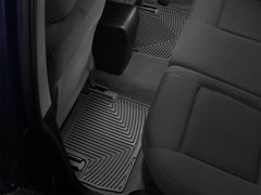 WeatherTech 05+ Cadillac STS Rear Rubber Mats - Black