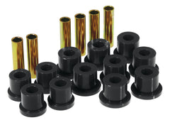 Prothane 81-87 GM Rear Spring & Shackle Bushings (w/ 1 3/8in Bushings) - Black