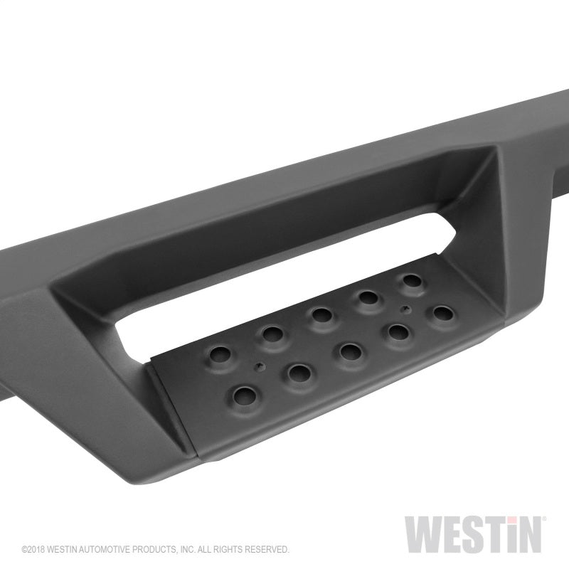 Westin 19-20 Chevrolet Silverado / GMC Sierra 1500 Double Cab HDX Drop Nerf Step Bars - Textured Blk