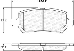 StopTech Street Select Brake Pads