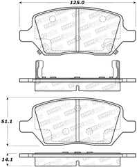 StopTech Street Brake Pads