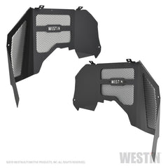 Westin 18-20 Jeep Wrangler JL Inner Fenders - Front - Textured Black