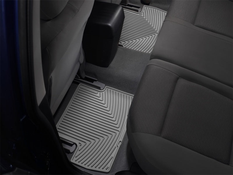 WeatherTech 12+ Chevrolet Sonic Rear Rubber Mats - Grey