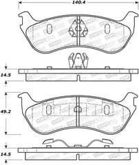 StopTech Street Select Brake Pads