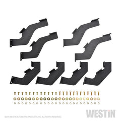 Westin 19-20 Ford Ranger SuperCrew HDX Drop Nerf Step Bars - Textured Black