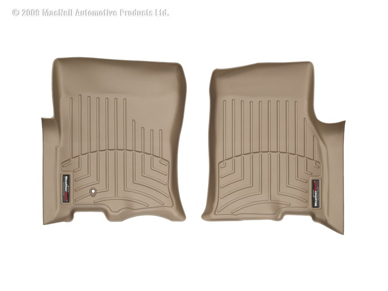 WeatherTech 07+ Ford Expedition Front FloorLiner - Tan