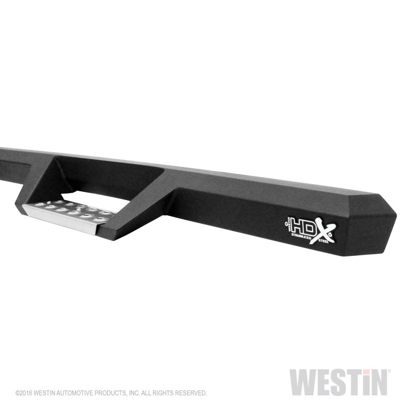 Westin/HDX 15-18 Chevrolet/GMC Colorado/Canyon Crew Cab HDX Stainless Drop Nerf Step Bar - Black