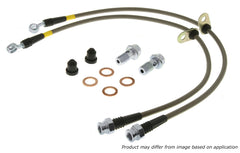 StopTech 08-09 Subaru STi / 13 Subaru BRZ / 13 Scion FR-S Stainless Steel Rear Brake Lines