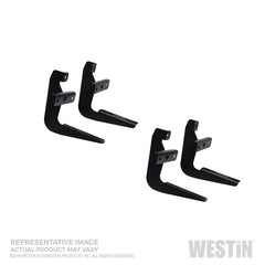 Westin 1999-2016 Ford F-250/350 Super Cab Running Board Mount Kit - Black