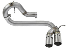 aFe Rebel Series DPF-Back 3in Side Exit SS Exhaust w/ IC Polished Tips 2016 GM Colorado/Canyon 2.8L