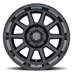 ICON Recoil 20x10 5x5 -24mm Offset 4.5in BS Gloss Black Wheel