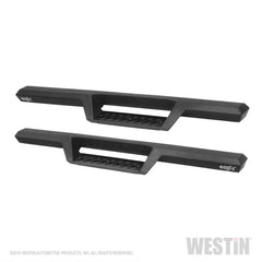 Westin 18-20 Jeep Wrangler JL 2DR HDX Drop Nerf Step Bars - Textured Black