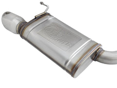 aFe MACHForce XP Exhausts Cat-Back SS-304 EXH w/ Polished Tips 15-16 Ford Mustang EcoBoost 2.3L (t)