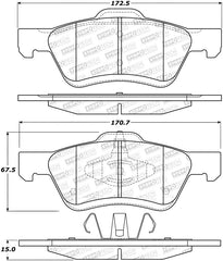 StopTech Street Select Brake Pads