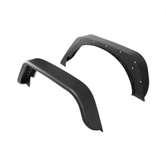 Westin/Snyper 18-20 Jeep Wrangler Tube Fenders - Rear - Textured Black