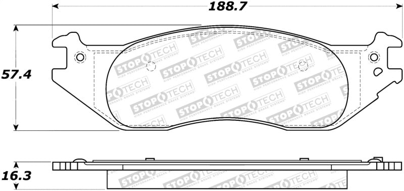 StopTech Street Brake Pads