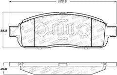 StopTech Street Select Brake Pads