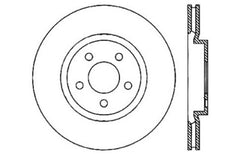 StopTech 05-09 Chrysler 300 (5.7L V8 exc SRT-8) Front Right Slotted & Drilled Rotor