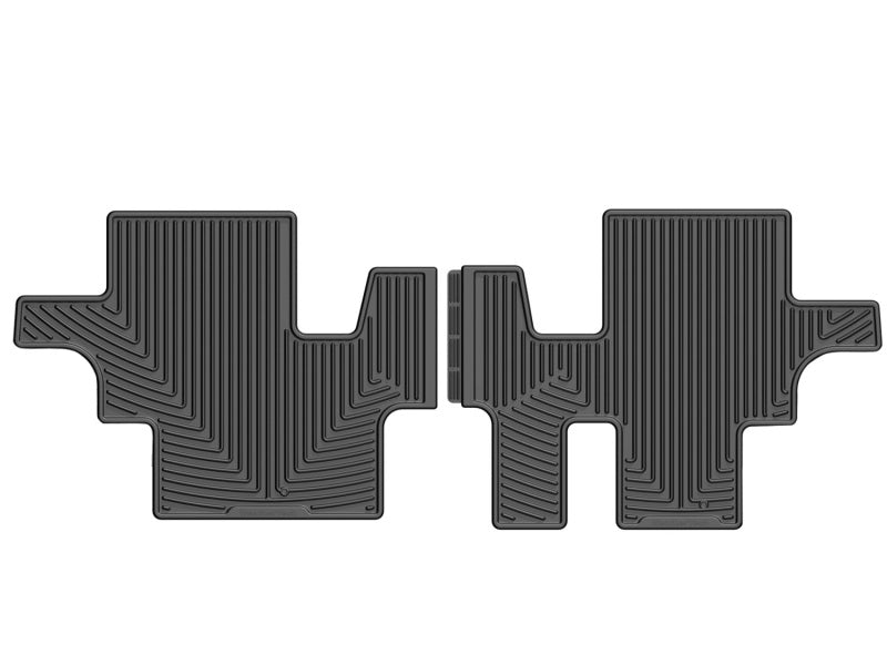 WeatherTech 14+ Chevrolet Impala Rear Rubber Mats - Black