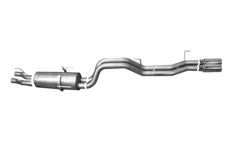 Gibson 05-06 Dodge Ram 1500 SRT-10 8.3L 2.5in Cat-Back Dual Sport Exhaust - Stainless