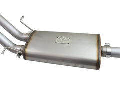 aFe Mach Force-XP Exhaust 3in Cat-Back SS 14-15 GM 1500 Trucks 4.3L/5.3L Dual Split w/ Polished Tip