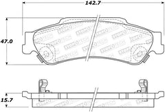 StopTech Street Select Brake Pads