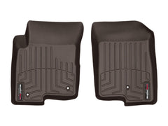 WeatherTech 2017+ Jeep Patriot Front FloorLiners - Cocoa