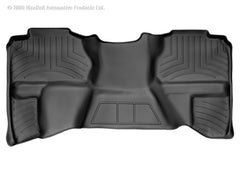 WeatherTech 07-13 Chevrolet Silverado Extended Cab Rear FloorLiner - Black