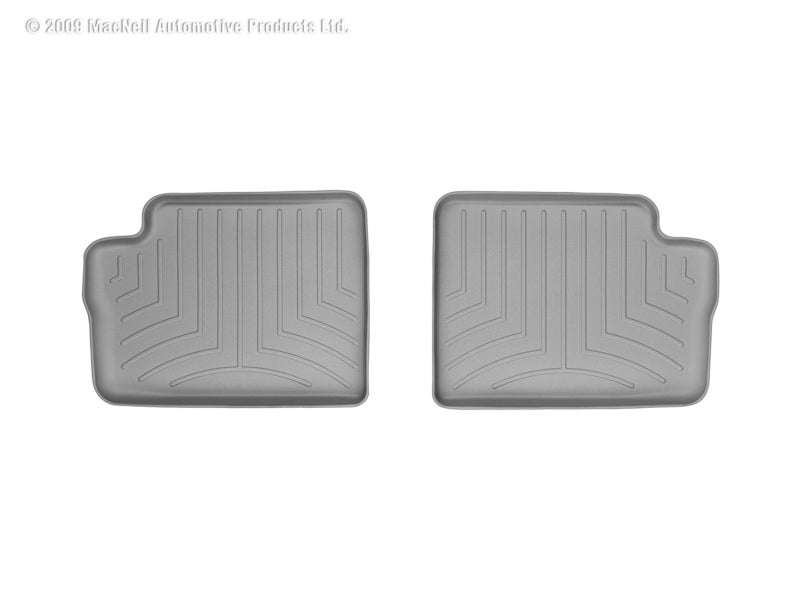 WeatherTech 03-08 Toyota Corolla Rear FloorLiner - Grey