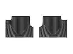 WeatherTech 14+ Jeep Cherokee Rear Rubber Mats - Black