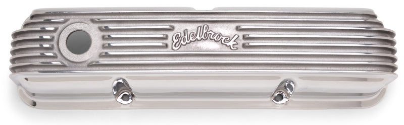 Edelbrock Valve Cover Classic Series Ford 1958-1976 FE V8 Polshed