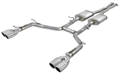 aFe MACH Force-Xp 2-1/2in 304 SS Cat-Back Exhaust 15-19 Dodge Challenger V6-3.6L - Polished Tip