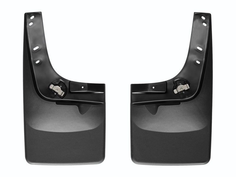 WeatherTech 06-08 Dodge Ram Truck No Drill Mudflaps - Black