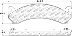 StopTech Street Select Brake Pads - Front/Rear