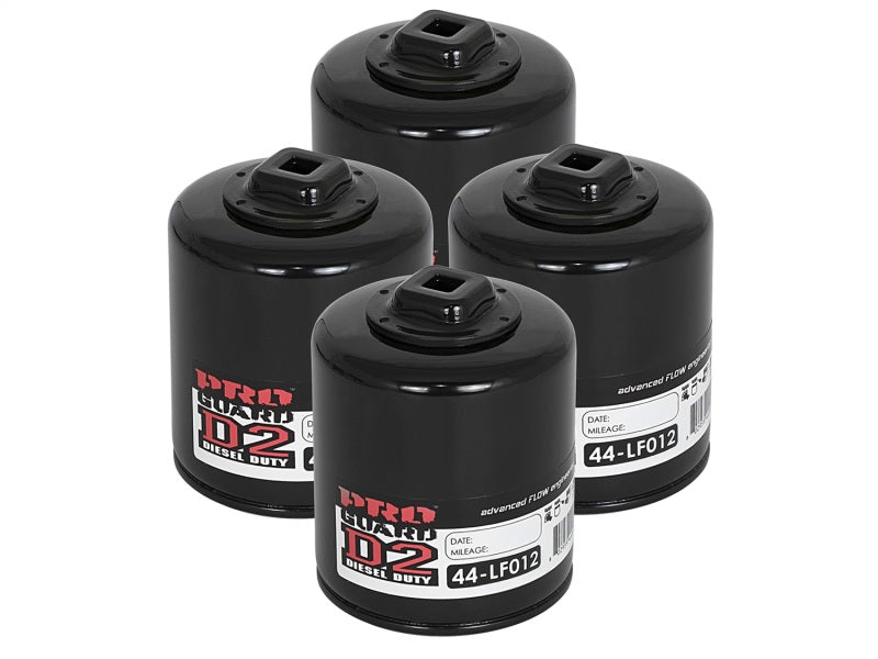 aFe Pro GUARD D2 Oil Filter 07-14 GM Trucks V8 4.8L/5.3L/6.0L/6.2L (4 Pack)