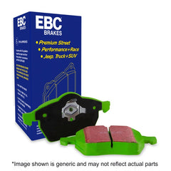 EBC 00-02 Dodge Dakota 2WD 2.5 Greenstuff Front Brake Pads