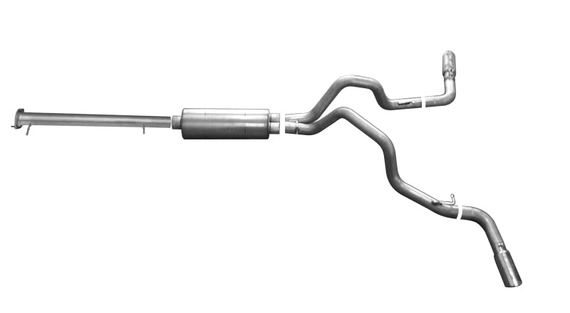 Gibson 15-19 GMC Sierra 2500 HD Base 6.0L 3in Cat-Back Dual Extreme Exhaust - Stainless