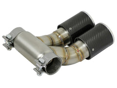 aFe Power 13-14 Porsche Cayman S / Boxster S Carbon Fiber Exhaust Tip Upgrade