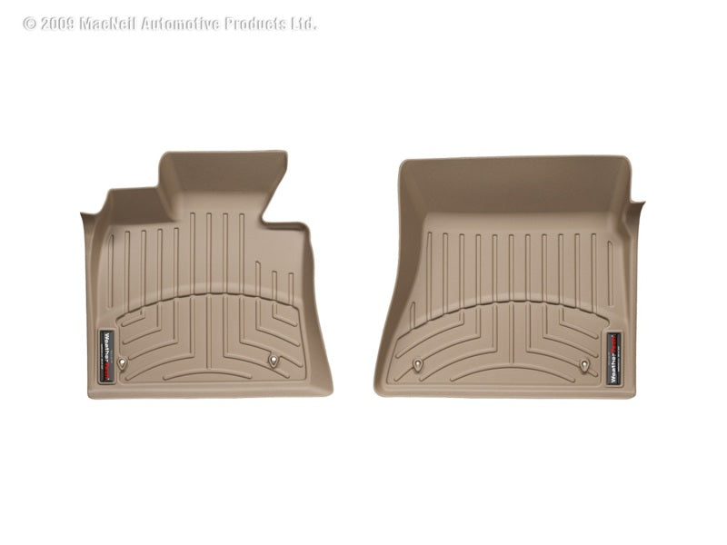 WeatherTech 12-13 Chevrolet Corvette Front FloorLiner - Tan