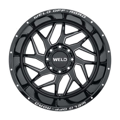 Weld Off-Road W117 22X12 Fulcrum 5X127 5X139.7 ET-44 BS4.75 Gloss Black MIL 87.1